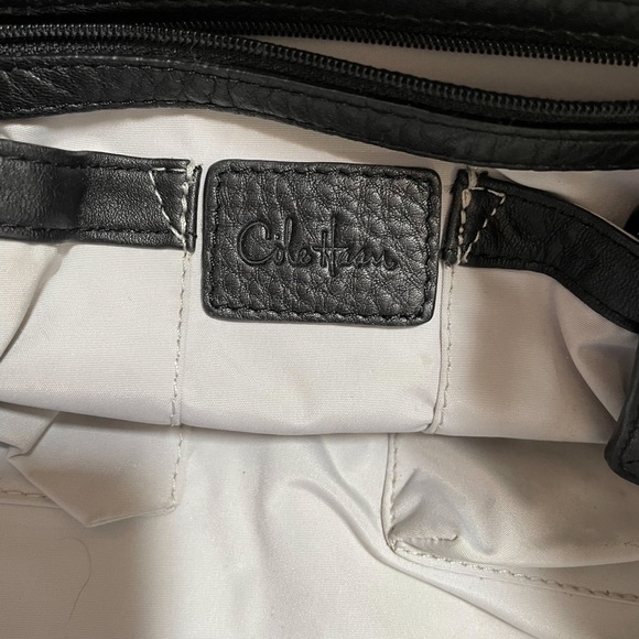 Cole Haan Shoulder Bag, Black pebbled leather - Picture 6 of 6